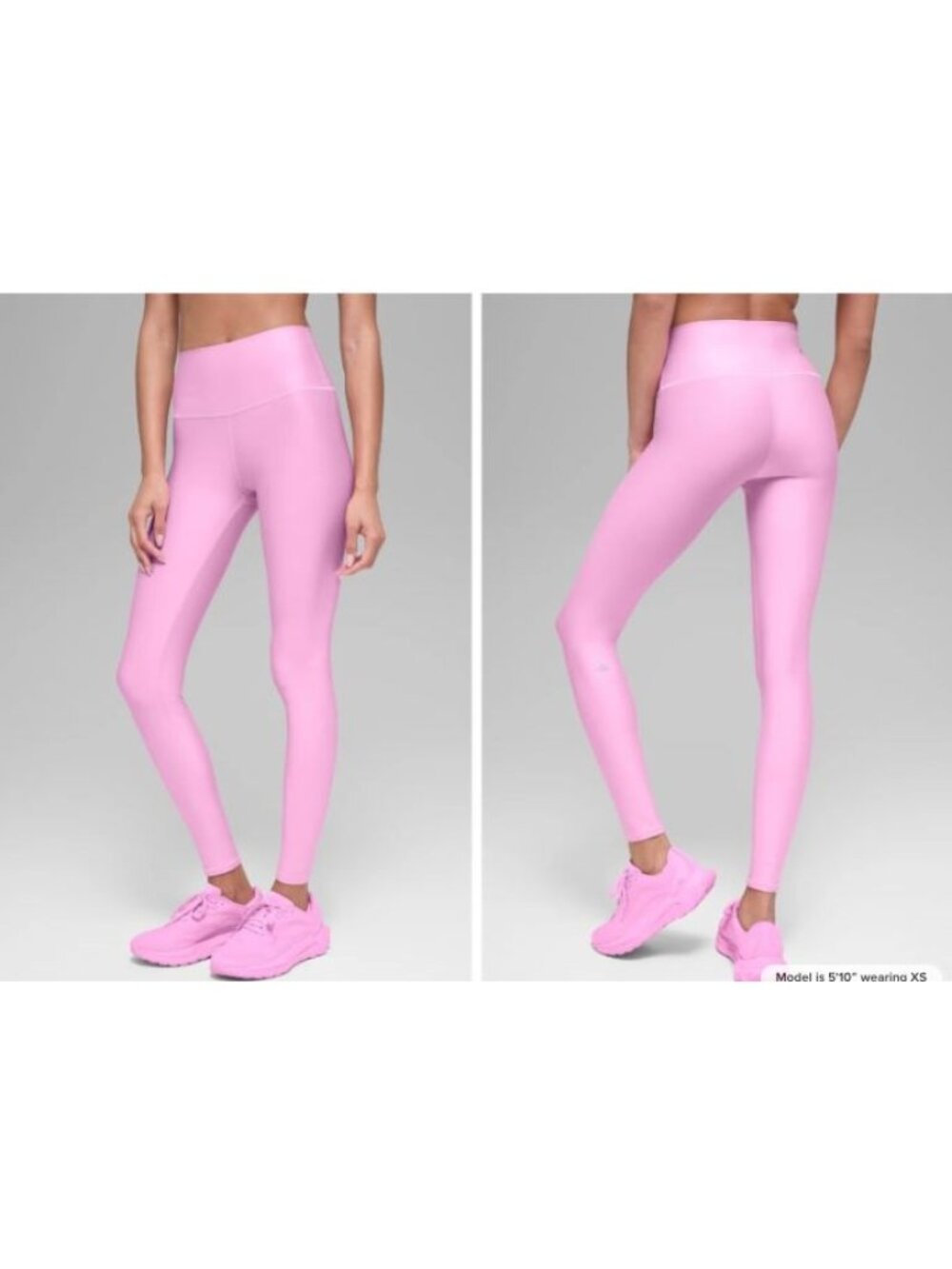 NWT Alo Yoga High-Waist Airlift Legging Candy Heart Pink Size Small Full Length